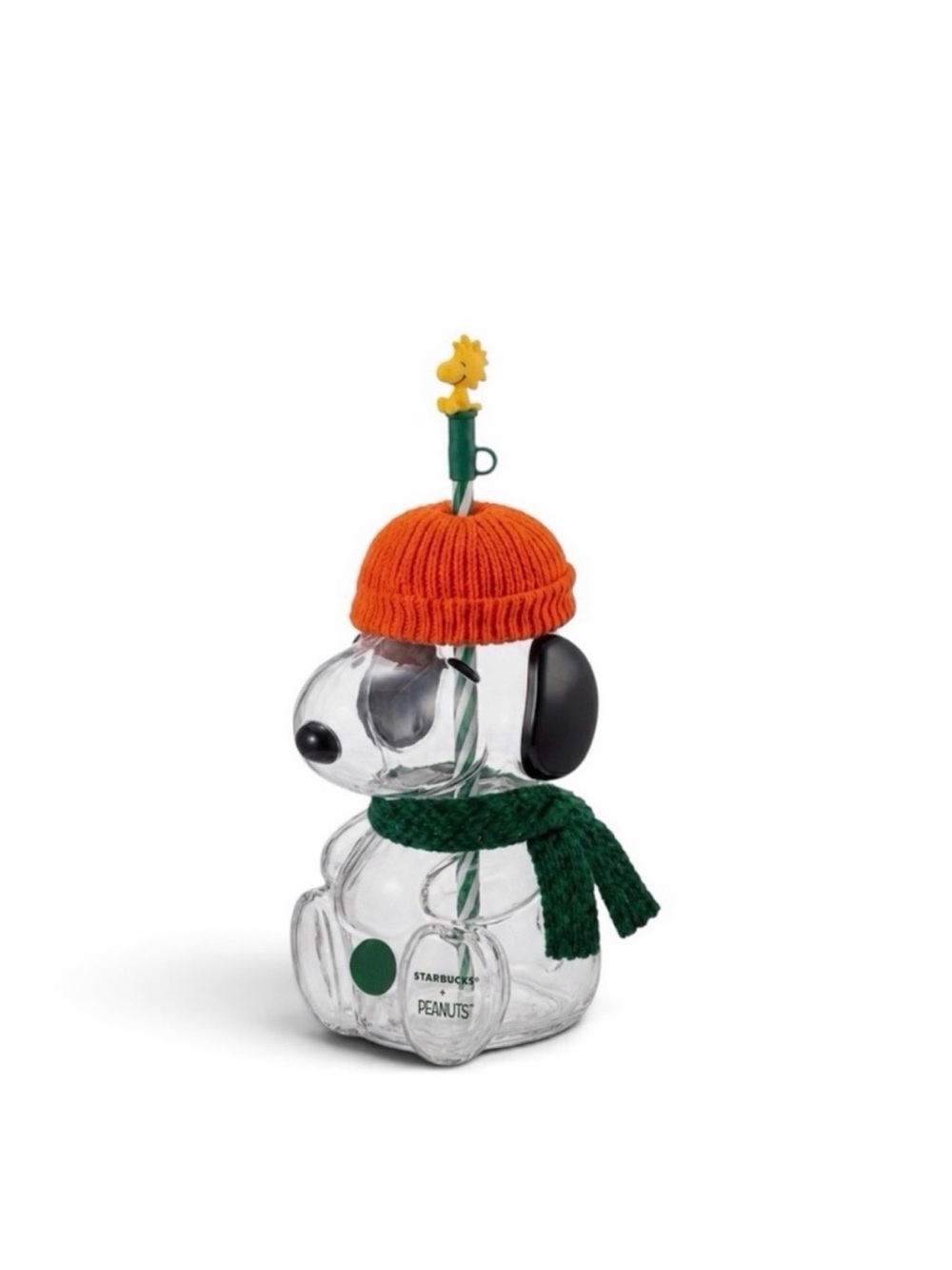 Snoopy Starbucks X Peanuts glass cup